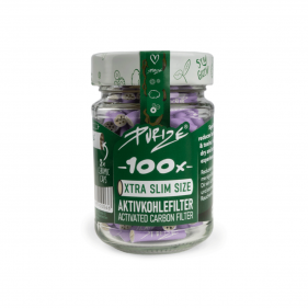 XTRA Slim Lila Aktivkohlefilter 5,9mm 100 Stk.