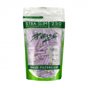 PURIZE XTRA Slim Lila Aktivkohlefilter 5,9mm 250 Stk.