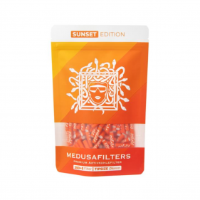 Medusa Sunset Edition Orange Aktivkohlefilter 6mm 250 Stk.