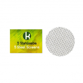 Siebe Screens aus Stahl Grob 15mm 5 Stk.