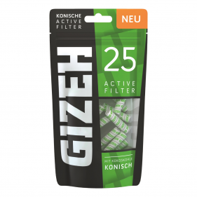 Active Filter Konisch Aktivkohlefilter 6-7mm 25 Stk.