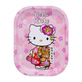 Hello Kitty Kimono Pink Tablett Rolling Tray S