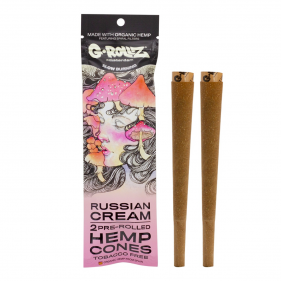 Pre-Rolled Russian Cream Hemp Cones 2 Stk.