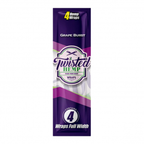 Grape Burst Hemp Wraps 4 Stk.