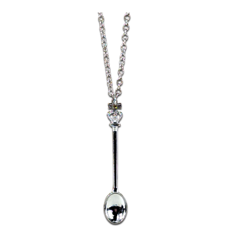 Kette mit Löffelchen Silber