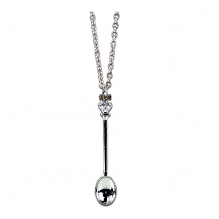 Kette mit Löffelchen Silber