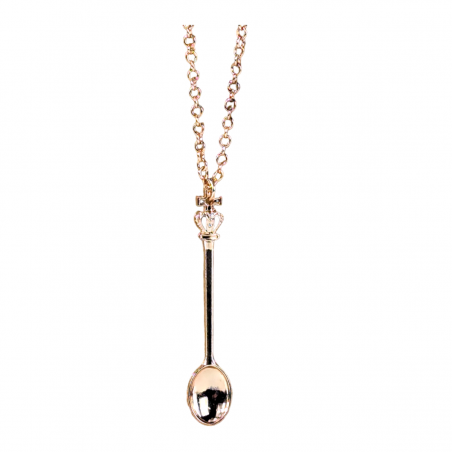 Kette mit Löffelchen Roségold