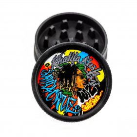 Santa Cruz 'Wiz Khalifa' Hanfplastik Grinder 2-teilig