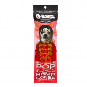G-Rollz Strawberry Pop Hemp Cones 2 Stk.