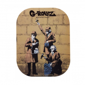G-Rollz 'Banksy's Spy Booth' Magnetisches Cover für Rolling Trays S