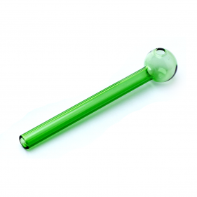 Ölpfeife aus Glas Grün