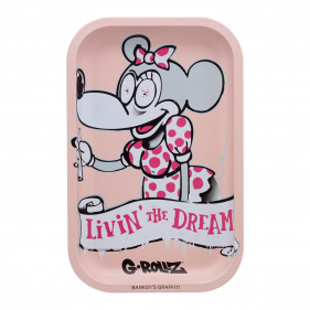 Livin the Dream Tablett Rolling Tray M