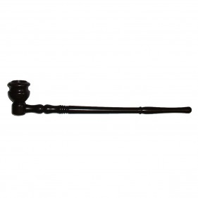 Holzpfeife mit langem Stamm 25cm