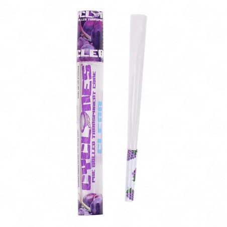 Cyclones Clear Grape Cones