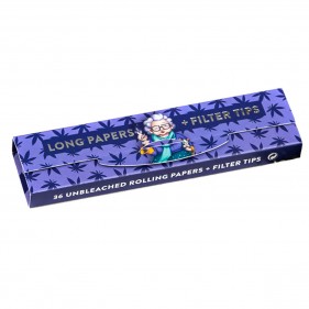 GW King Size Slim Longpapers + Tips