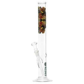 Peace Mandala Borosilikatglas Bong