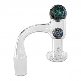 Terp Slurper Quarz Banger mit Glitzer-Kugeln NS19