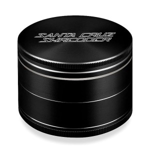 Santa Cruz Shredder Aluminium Grinder 4-teilig Schwarz