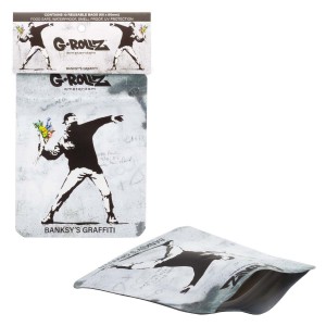 G-Rollz Flower Thrower Mylarbeutel mit Aufdruck 65x85mm 10 Stk.