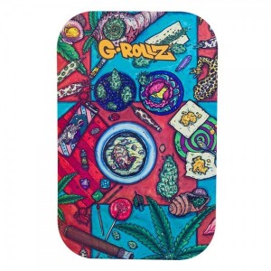 Amsterdam Picnic Checked Valentines Magnetisches Cover für Rolling Trays M