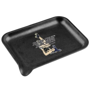 Santa Cruz Shredder Roller Girl Rolling Tray Schwarz
