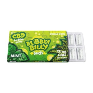 Cannabis CBD Pfefferminz Kaugummis 17mg 12 Stk.