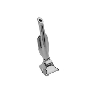 Staubsauger Ziehröhrchen aus Aluminium Silber