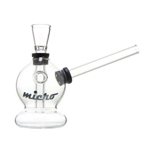 Micro Kleine Kugelbong aus Glas 10cm - Online Bestellen