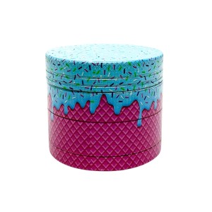 Grindie Go Mini Aluminium Grinder Blau/Pink