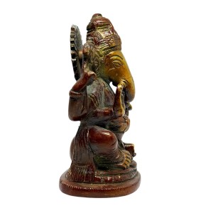 Ganesha Messing Statue 13cm - Online Bestellen - 420 Queenz