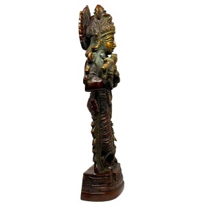 Krishna Messing Statue 20cm - Online Bestellen - 420 Queenz