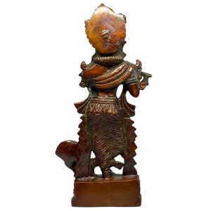 Krishna Messing Statue 20cm - Online Bestellen - 420 Queenz