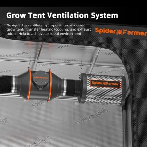 4 Inch Ventilationskit mit Smart Controller und Aktivkohlefilter
