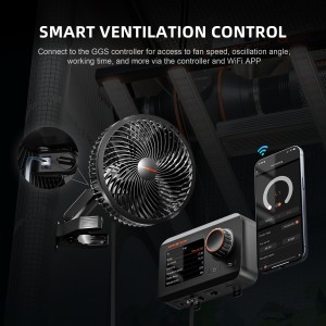 Spider Farmer 6 Inch Ventilator mit Clip 2 Stk. - Online Bestellen