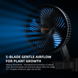 Spider Farmer 6 Inch Ventilator mit Clip 2 Stk. - Online Bestellen