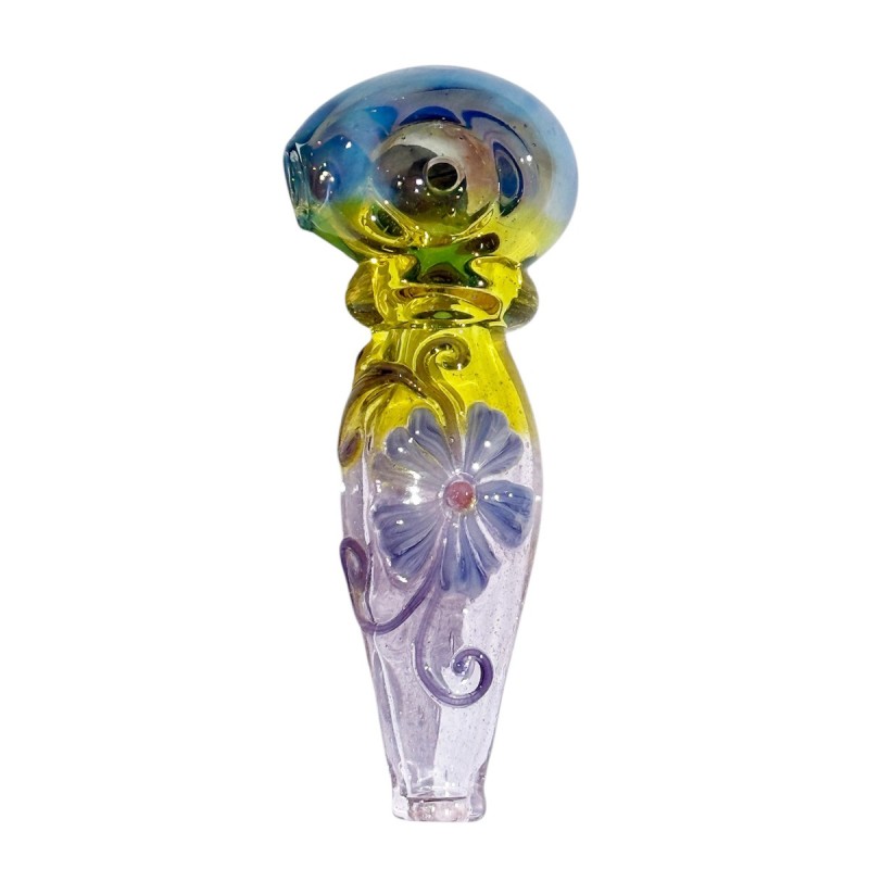 Lyric Glass Blaue Blume Glaspfeife - Online Bestellen