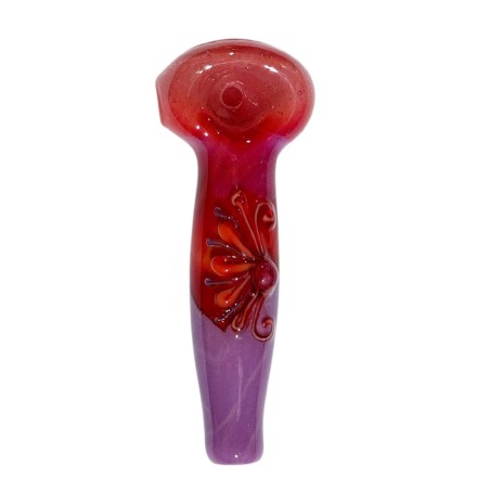 Lyric Glass Rubin Blüte Glaspfeife - Online Bestellen