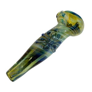 Lyric Glass Grün-Blaue Glaspfeife - Online Bestellen