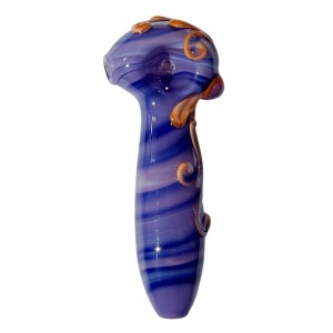 Lyric Glass Lila Orange Glaspfeife - Online Bestellen