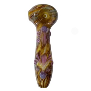 Lyric Glass Lila Gold Glaspfeife - Online Bestellen - 420 Queenz