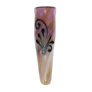 Lyric Glass Pink Lila Glas Chillum - Online Bestellen - 420 Queenz