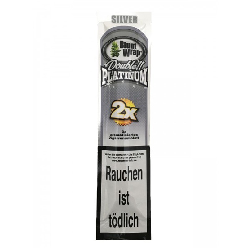 Blunt Wrap Double Platinum SILVER 2 Stk.