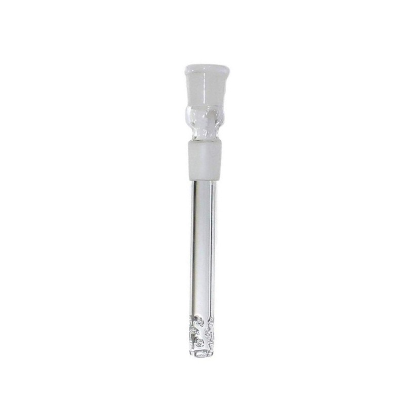 Glas Chillum Kupplung mit Lochdiffusor 120mm NS14