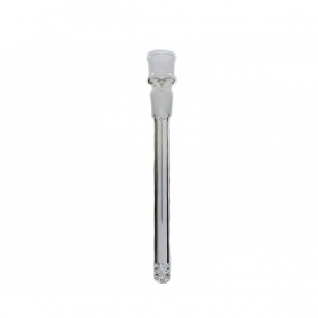 Glas Chillum Kupplung mit Lochdiffusor 140mm NS14
