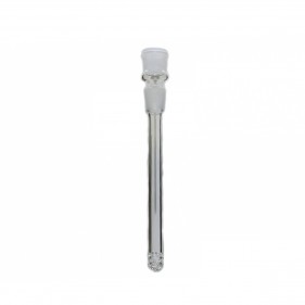 Glas Chillum Kupplung mit Lochdiffusor 130mm NS14