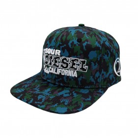 Lauren Rose 'Sour Diesel' 420 Snapback Basecap Camo