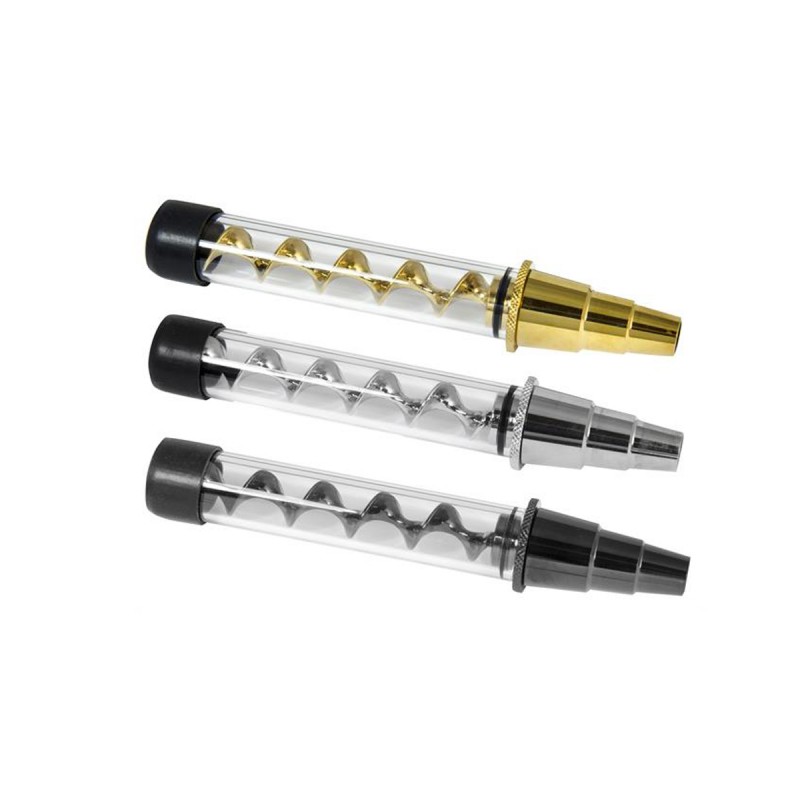 Airistech 'Twisty Glass Blunt Pipe V12 Plus' Glaspfeife