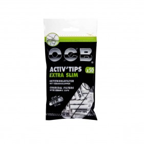 Activ Tips Extra Slim Aktivkohlefilter 6mm 50 Stk.