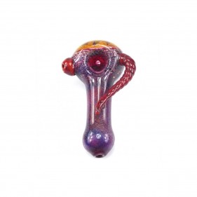 'Gold Bubbles Honey Comb' Glaspfeife