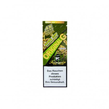 Kingpin ORIGINAL Hemp Wraps 4 Stk.